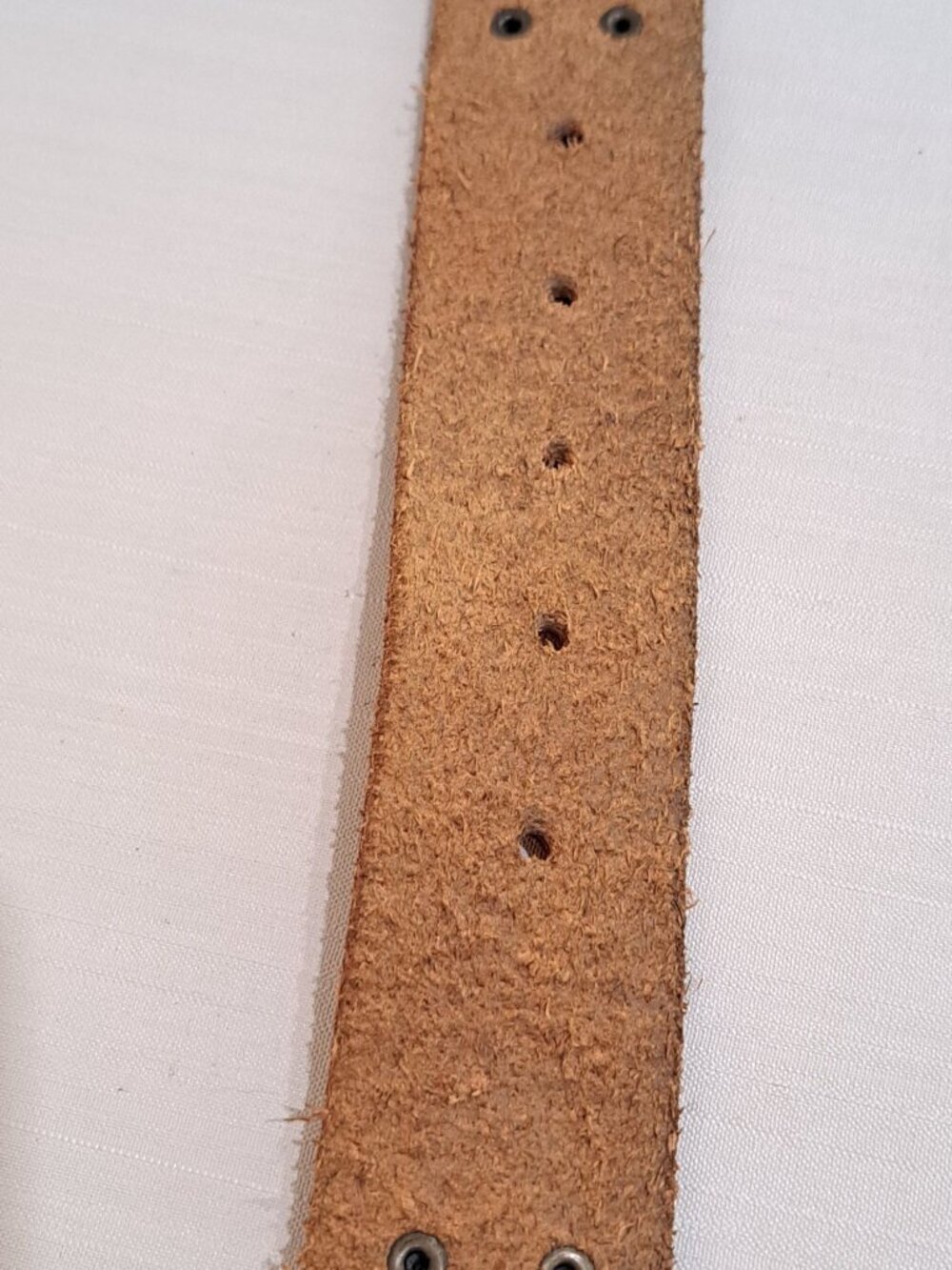 Vintage American Eagle Outfitters XL Brown Leather Belt Studded & Rhinestone - Picture 4 of 11